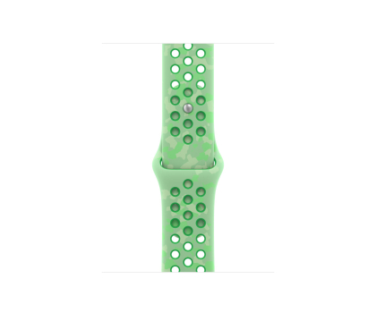 Pasek i akcesoria do zegarków Apple 40mm Green Spark Nike Sport Band - S/M